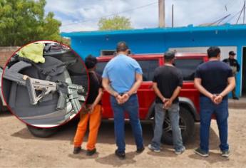Dejan tras las rejas a cuatro hombres detenidos con un arsenal en Angostura