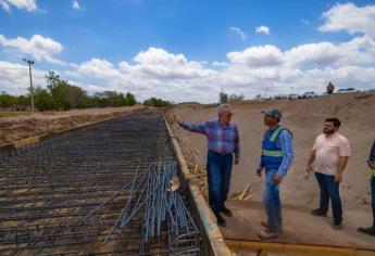 Rocha Moya supervisa la construcción del Megamalecón de Culiacán