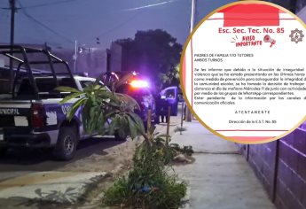 Secundaria ETI #85 suspende clases este miércoles tras doble homicidio