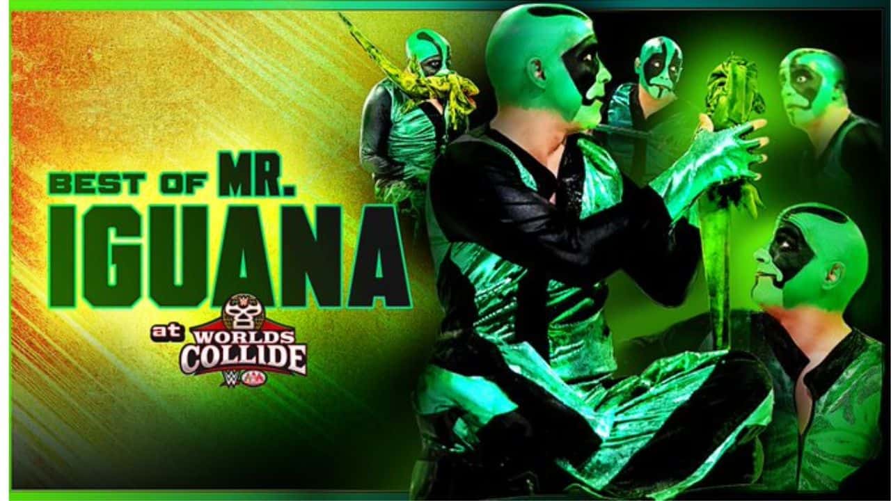 Mr. Iguana: ¿Cuánto cuestan sus playeras y souvenirs en la WWE?