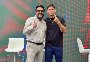 Juan de Dios Gámez Mendívil respalda debut profesional de Marco Verde en Culiacán