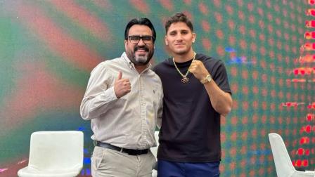 Juan de Dios Gámez Mendívil respalda el debut de Marco Verde en México Juan de Dios Gámez Mendívil respalda el debut de Marco Verde en México