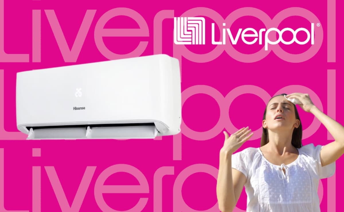 FOTO: Liverpool tiene en oferta este minisplit Hisense silencioso y ahorrador