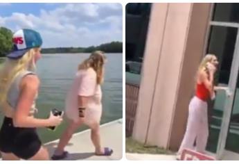 Tiktoker pierde su cuenta por infame reto; llora ante las oficinas de TikTok