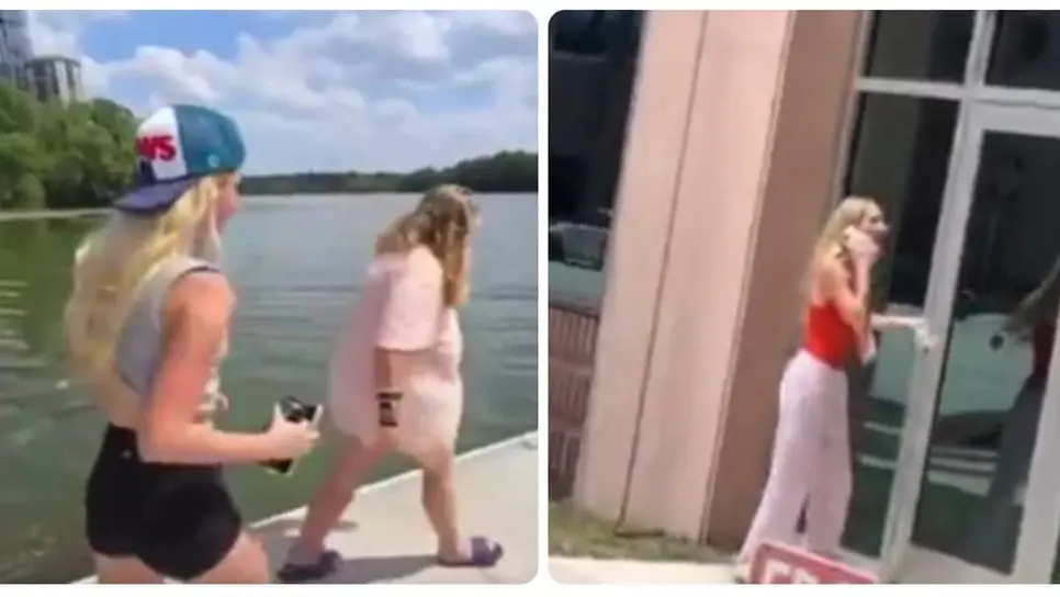 Tras el reto, la cuenta de la joven fue bloqueada. (FOTO: X).