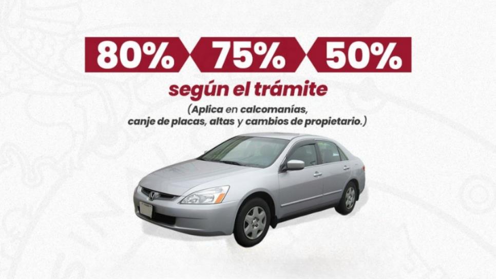 Por el Día del Padre, hasta un 80% de descuento en trámites vehiculares en Sinaloa Por el Día del Padre, hasta un 80% de descuento en trámites vehiculares en Sinaloa