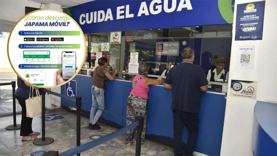 En la app puedes consultar facturas, reportar fugas y recibir avisos en tiempo real. FOTO: Luz Noticias.