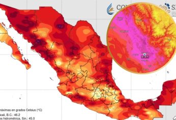 Calor extremo registra Sinaloa; hasta 44 °C se sintieron en estos municipios