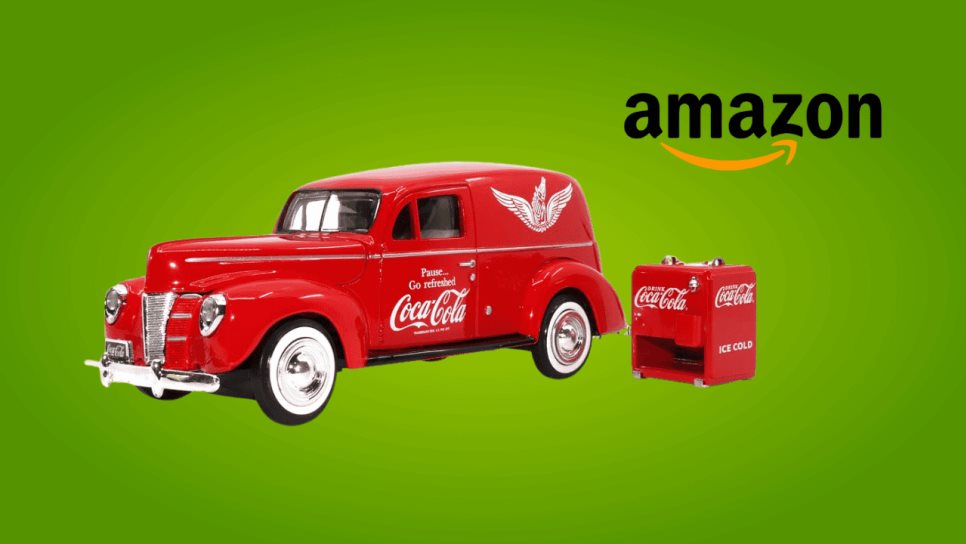 Así es la camioneta Ford 1940 de Coca-Cola coleccionable, regalo ideal para papá Así es la camioneta Ford 1940 de Coca-Cola coleccionable, regalo ideal para papá