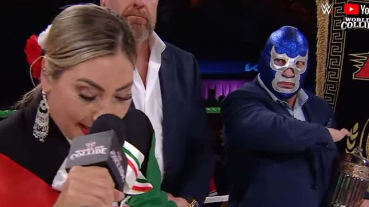 Blue Demon Jr. rompe el silencio sobre el error de Deyra Barrera con el Himno | VIDEO