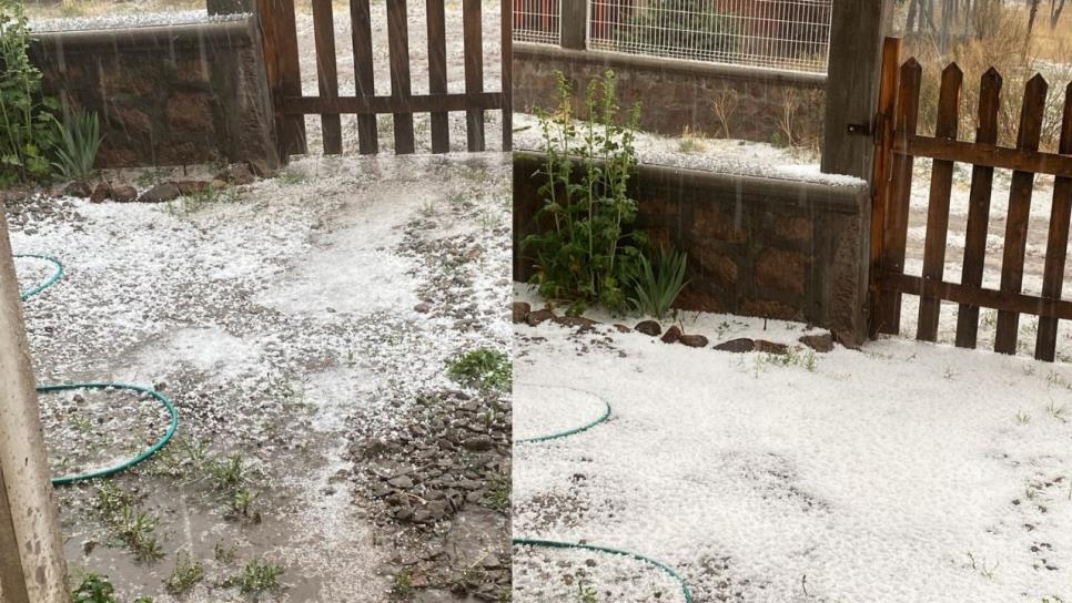 Granizada sorprende a Creel, Chihuahua en medio de ola de calor extrema Granizada sorprende a Creel, Chihuahua en medio de ola de calor extrema