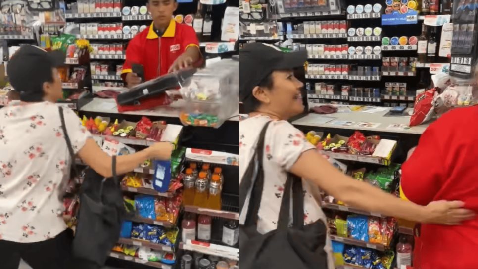 Lady Recargas agrede a cajera de Oxxo en Zapopan por no recibir su recarga; el video se vuelve viral Lady Recargas agrede a cajera de Oxxo en Zapopan por no recibir su recarga; el video se vuelve viral