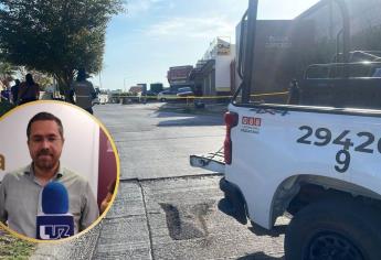 Reportan grave a mujer herida en camión tras ataque a policía estatal en Culiacán