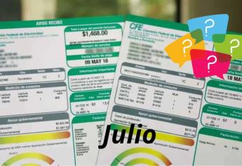 CFE 2025: ¿Qué recibos de la luz quedan suspendidos a partir de julio?