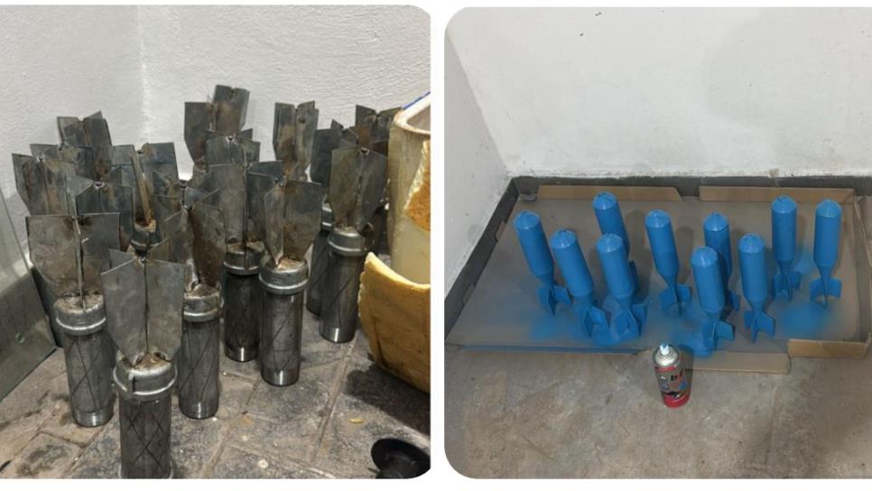 Detienen a 3 sujetos con más de 150 artefactos explosivos en Culiacán Detienen a 3 sujetos con más de 150 artefactos explosivos en Culiacán