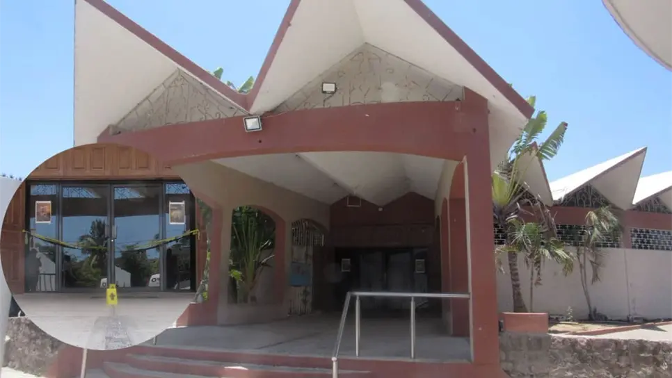 FOTO: ¡Lo dejaron en un frasco! Localizan feto en una iglesia de Mazatlán