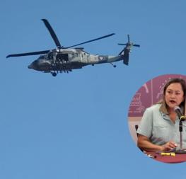 El sobrevuelo de helicópteros en Culiacán es un operativo permanentemente: Seguridad Pública El sobrevuelo de helicópteros en Culiacán es un operativo permanentemente: Seguridad Pública