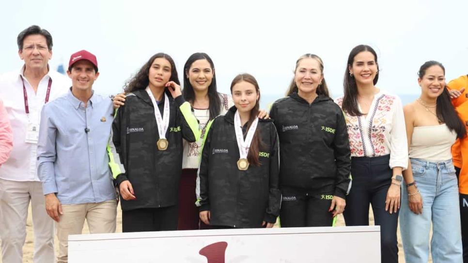 Sinaloa gana cuatro medallas en Voleibol de Playa de la Olimpiada Nacional Sinaloa gana cuatro medallas en Voleibol de Playa de la Olimpiada Nacional