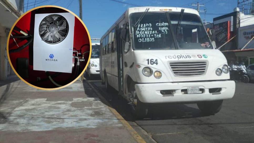 ¿Camiones sin aire acondicionado en Los Mochis? Esta podría ser la solución