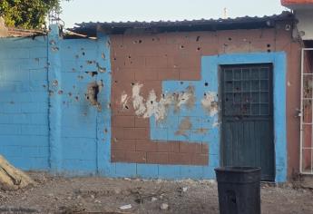 Atacan a balazos dos domicilios en la colonia 10 de Mayo, en Culiacán