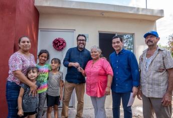 “Mi casa se quemó y ahora con esta nueva casita podemos vivir mejor”