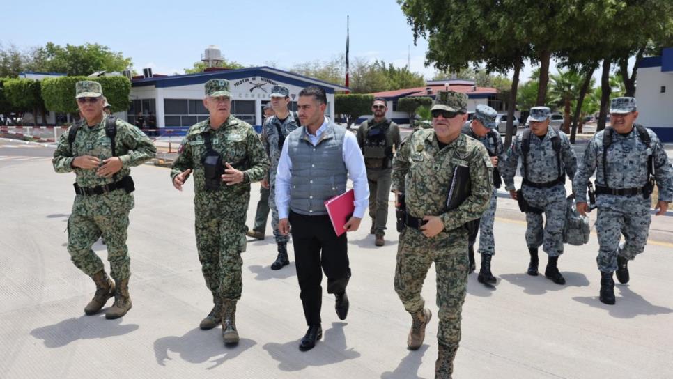 García Harfuch: "El compromiso con Sinaloa es permanente" tras su visita al estado de este viernes García Harfuch: "El compromiso con Sinaloa es permanente" tras su visita al estado de este viernes