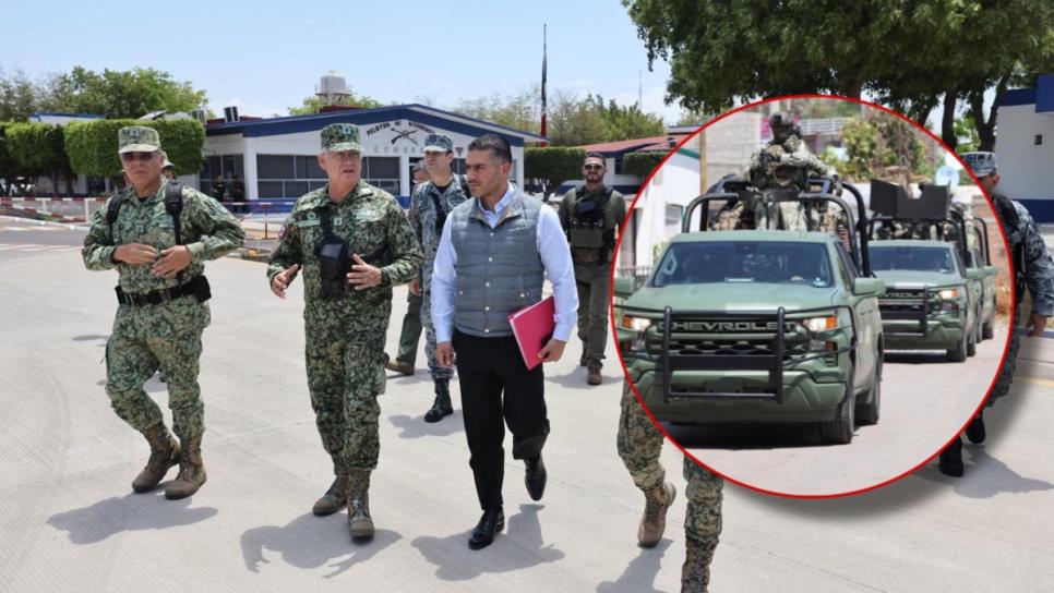 Culiacán, Navolato y Elota, municipios que se van a reforzar tras la visita de Harfuch a Sinaloa Culiacán, Navolato y Elota, municipios que se van a reforzar tras la visita de Harfuch a Sinaloa