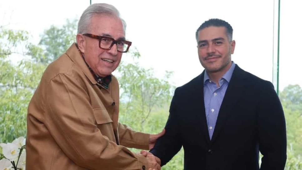 "Le pedí a Harfuch que venga más seguido a Sinaloa": Rocha Moya "Le pedí a Harfuch que venga más seguido a Sinaloa": Rocha Moya