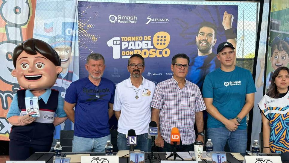 Anuncian el Primer Torneo de Pádel Don Bosco en Los Mochis Anuncian el Primer Torneo de Pádel Don Bosco en Los Mochis
