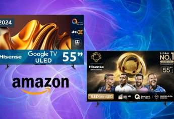Amazon remata pantalla Hisense U8N de 55 pulgadas, regalo ideal para el Día del Padre