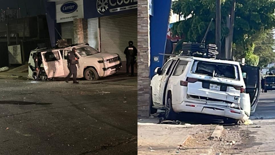 Enfrentamiento en Tierra Blanca, Culiacán, deja tres muertos y una camioneta blindada con un rifle calibre 50 Enfrentamiento en Tierra Blanca, Culiacán, deja tres muertos y una camioneta blindada con un rifle calibre 50