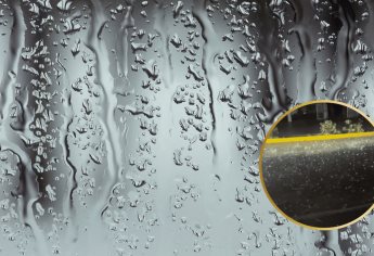 ¡Por fin! Fuerte lluvia con granizada se registra en Choix, Sinaloa