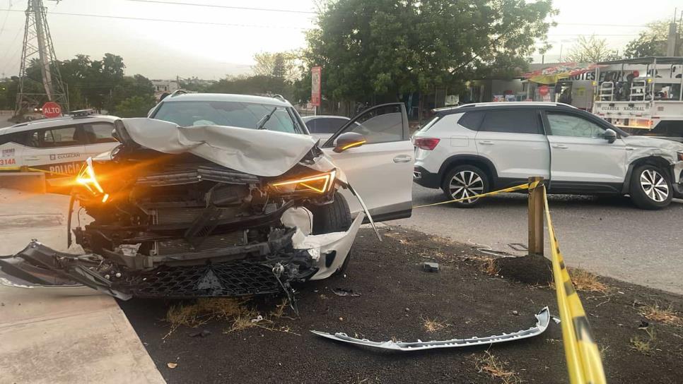 Una mujer resulta lesionada durante un choque en la colonia Ignacio Allende, en Culiacán Una mujer resulta lesionada durante un choque en la colonia Ignacio Allende, en Culiacán