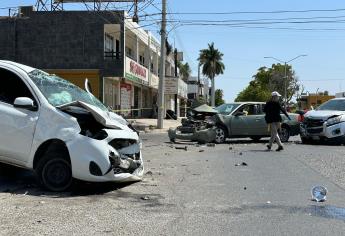 Carambola en el Rosales fue por una mujer que se quedó dormida al volante: Seguridad Pública Ahome