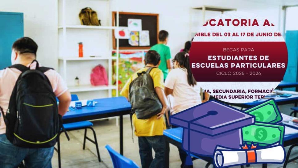 Gobierno de Sonora lanza becas para alumnos de escuelas particulares: ¿Cómo aplicar? Gobierno de Sonora lanza becas para alumnos de escuelas particulares: ¿Cómo aplicar?