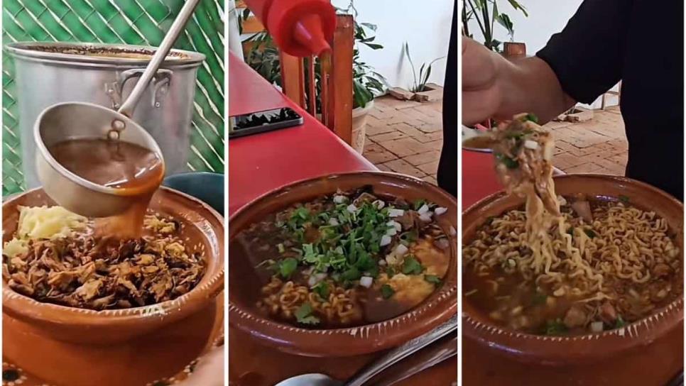 ¿Birriamen? En este lugar de Culiacán podrás encontrar este innovador platillo ¿Birriamen? En este lugar de Culiacán podrás encontrar este innovador platillo