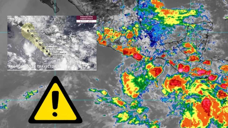 Se forma potencial ciclón tropical 5-E en el Pacífico; ¿Cuál será su trayectoria? Se forma potencial ciclón tropical 5-E en el Pacífico; ¿Cuál será su trayectoria?