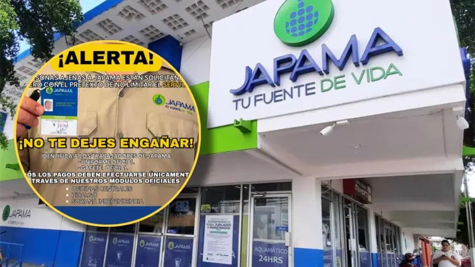 JAPAMA alerta de falsos trabajadores que piden dinero para no cortar el agua ¿Cómo identificarlos?