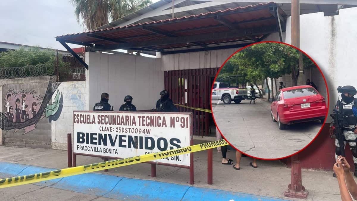 Sujey Margarita llegaba a la secundaria para dejar a su hijo a clases cuando fue asesinada, en Culiacán