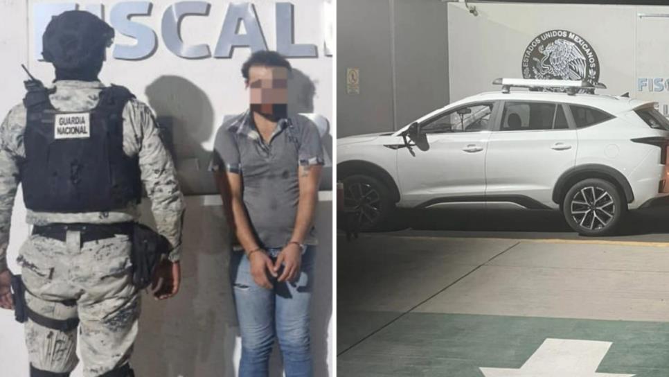 Detienen a civil con arma de fuego y le aseguran un vehículo en el ejido La Piedrera, en Culiacán Detienen a civil con arma de fuego y le aseguran un vehículo en el ejido La Piedrera, en Culiacán