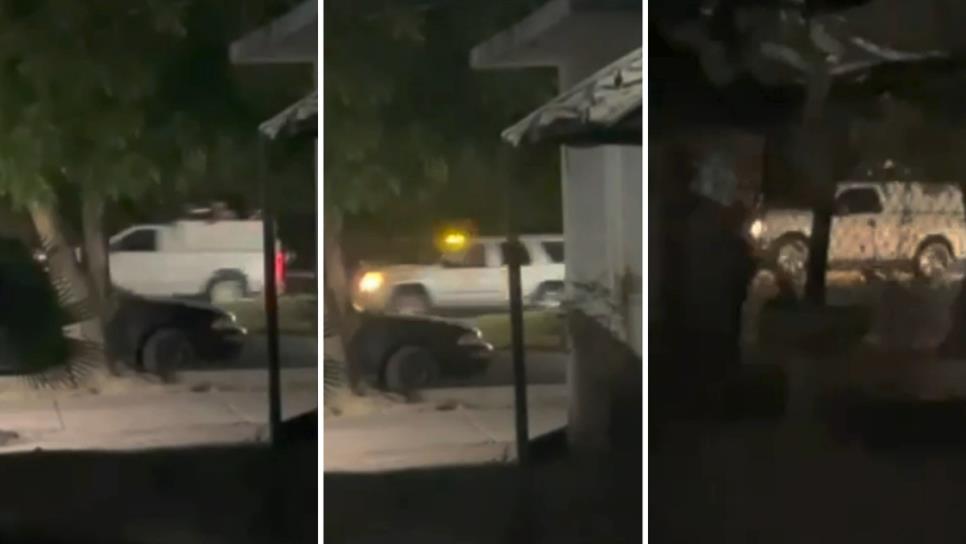 Reportan camionetas con gente armada efectuando disparos en El Tamarindo, Culiacán Reportan camionetas con gente armada efectuando disparos en El Tamarindo, Culiacán