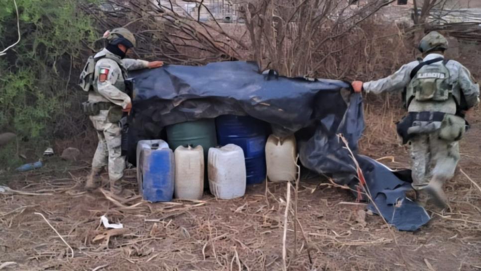 Personal militar asegura en Culiacán 2 áreas de concentración de sustancias químicas Personal militar asegura en Culiacán 2 áreas de concentración de sustancias químicas