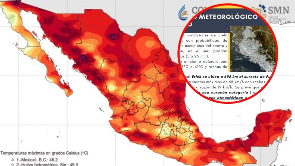 El calor continúa en Sinaloa este 17 de junio; se esperan hasta 41°C y probabilidad de lluvias El calor continúa en Sinaloa este 17 de junio; se esperan hasta 41°C y probabilidad de lluvias