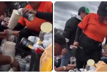 ¿Llenan cervezas con agua sucia? Vendedores de cerveza en Nascar levantan polémica