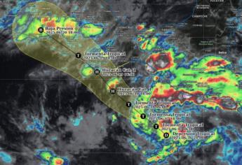 Se forma la depresión tropical Cinco-E; se espera que evolucione a tormenta tropical durante el martes
