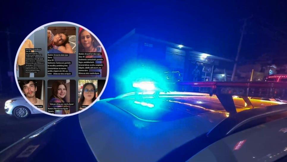 Reportan a una familia de 6 personas como desaparecida en Culiacán Reportan a una familia de 6 personas como desaparecida en Culiacán