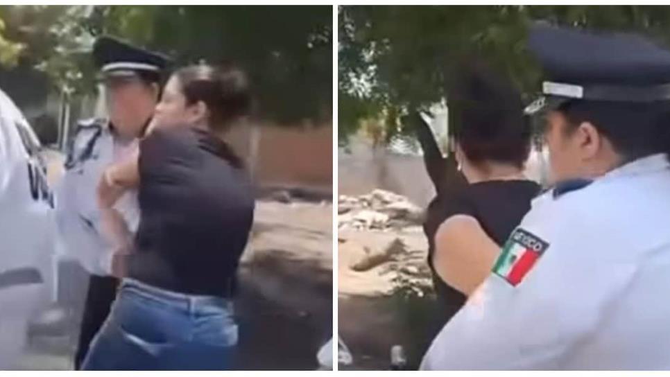 Mujer tránsito se trama a golpes con vecina de Alturas del Sur en Culiacán al decomisar una moto Mujer tránsito se trama a golpes con vecina de Alturas del Sur en Culiacán al decomisar una moto