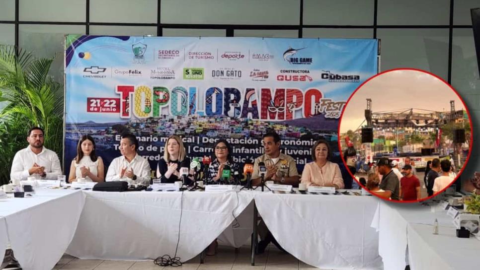 Así será el Topolobampo Fest 2025: dos días de fiesta junto al mar Así será el Topolobampo Fest 2025: dos días de fiesta junto al mar