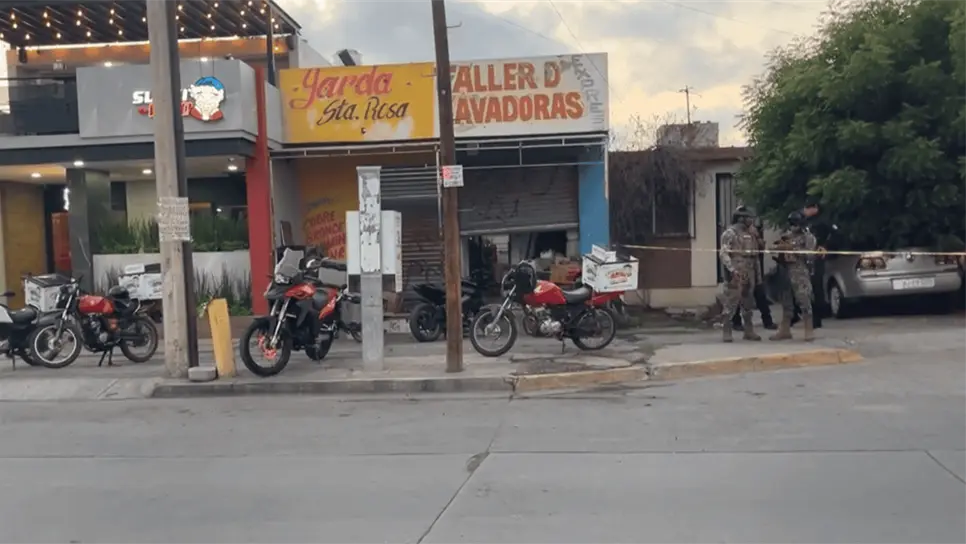 En el lugar quedaron regadas decenas de casquillos. (FOTO: Enrique Chan).