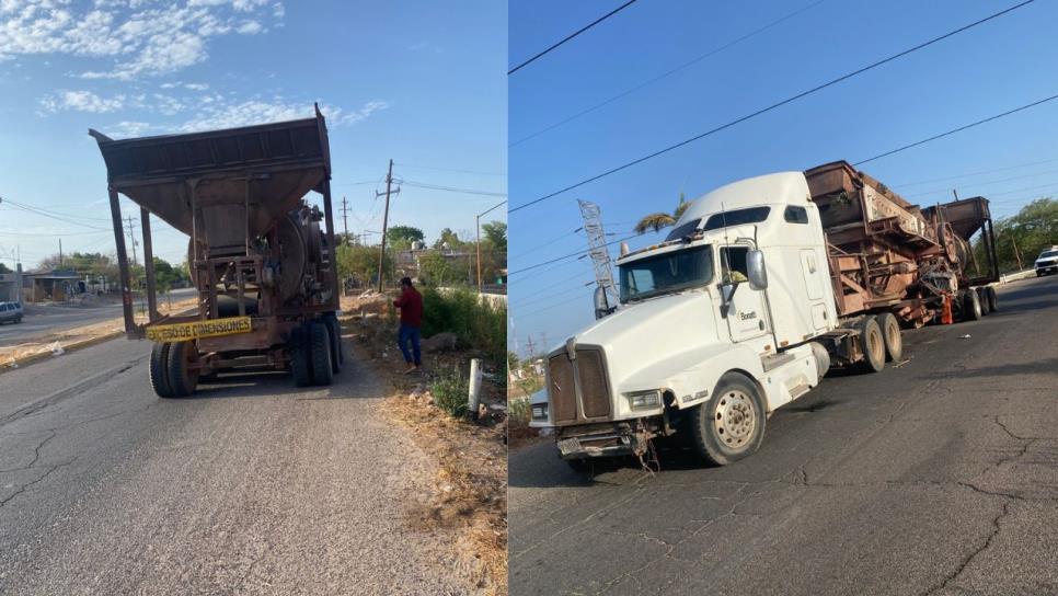 Hombre que cae desde las alturas de una máquina en la carretera Los Mochis-Choix, intentaba levantar los cables de la CFE Hombre que cae desde las alturas de una máquina en la carretera Los Mochis-Choix, intentaba levantar los cables de la CFE